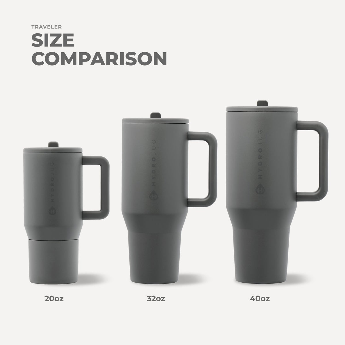 HYDROJUG Recommended / HydroJug Traveler 32oz - Stone