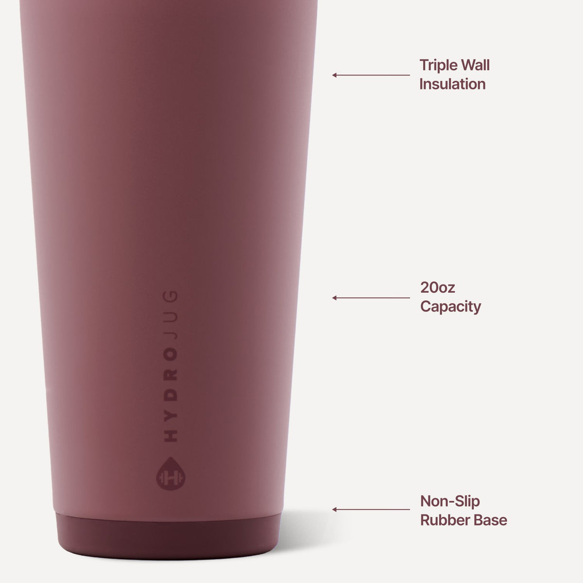 HYDROJUG Quality / HydroJug Everyday Tumbler 20oz - Canyon Rose