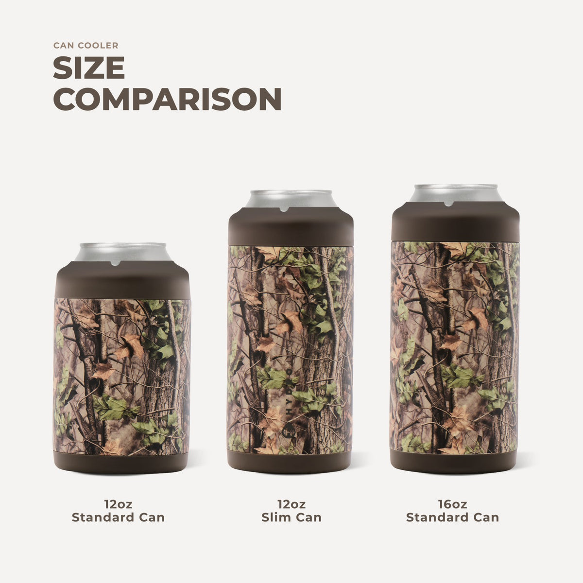 HYDROJUG Smart Buy / HydroJug Standard Can Cooler 12oz - Woodland