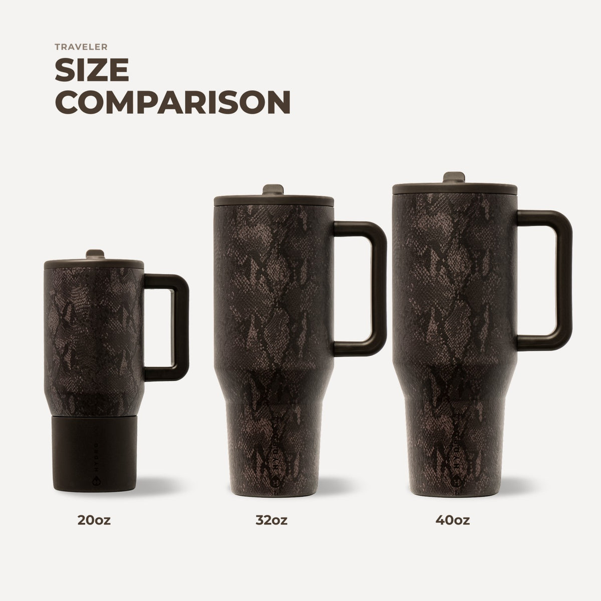 HYDROJUG Trending / HydroJug Traveler 20oz - Snakeskin