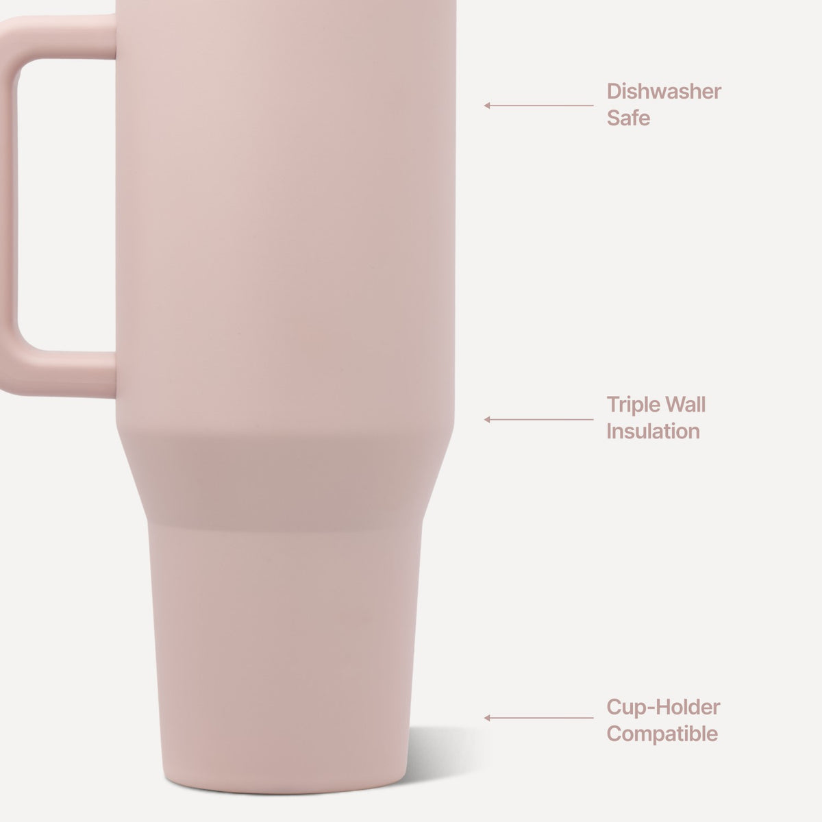 HYDROJUG Customer Favorite / HydroJug Traveler 40oz - Dusty Rose