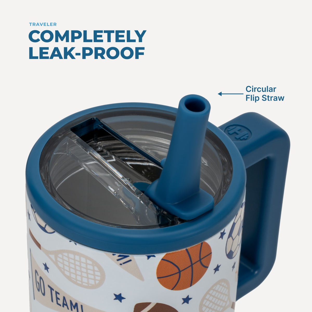HYDROJUG Popular / HydroJug Traveler 20oz - Leakproof Kids Tumbler with Handle – All-Stars