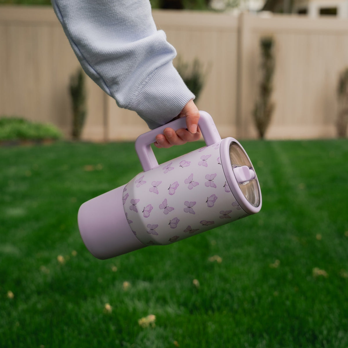 HYDROJUG Exclusive / HydroJug Traveler 20oz - Leakproof Kids Tumbler with Handle – Flutter