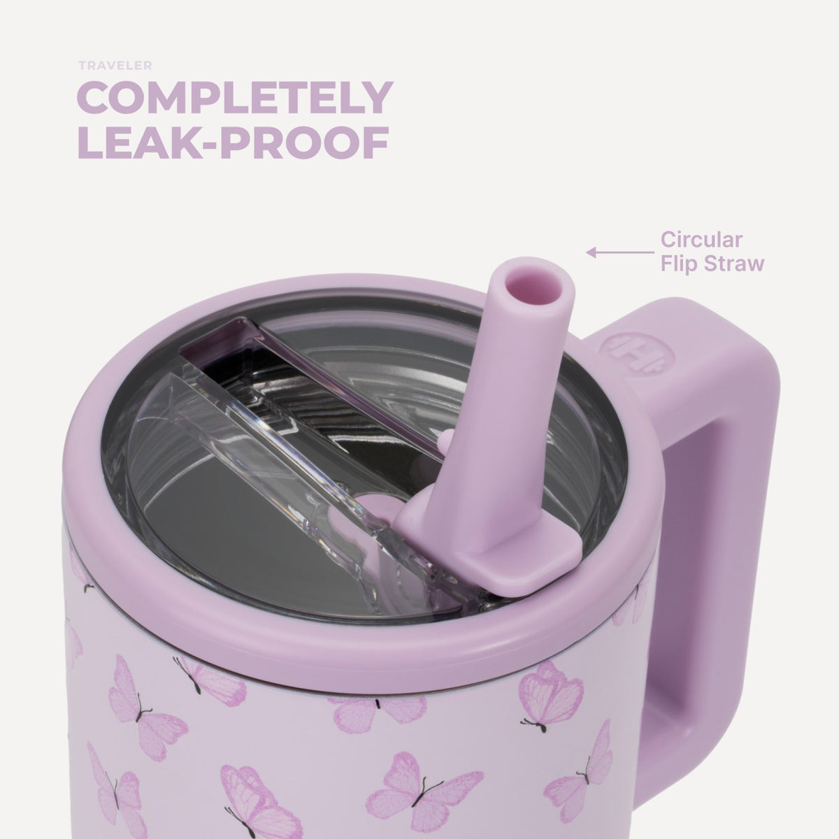 HYDROJUG Exclusive / HydroJug Traveler 20oz - Leakproof Kids Tumbler with Handle – Flutter