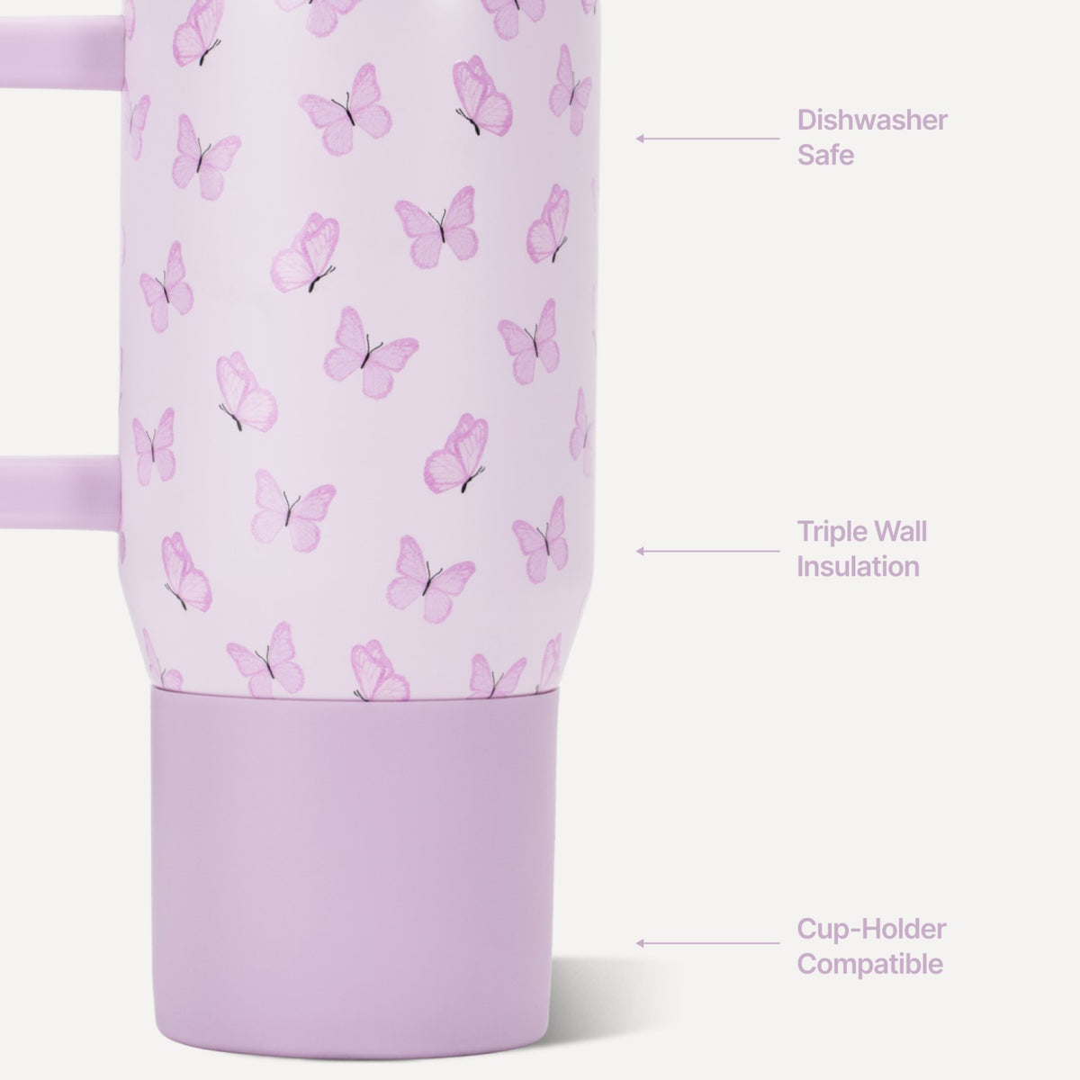 HYDROJUG Exclusive / HydroJug Traveler 20oz - Leakproof Kids Tumbler with Handle – Flutter