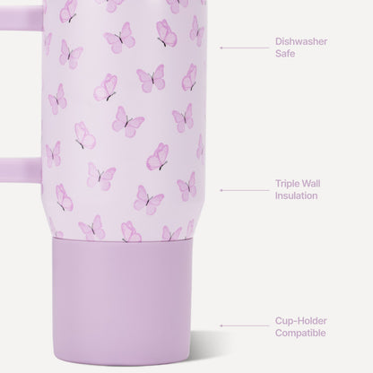 HYDROJUG Exclusive / HydroJug Traveler 20oz - Leakproof Kids Tumbler with Handle – Flutter
