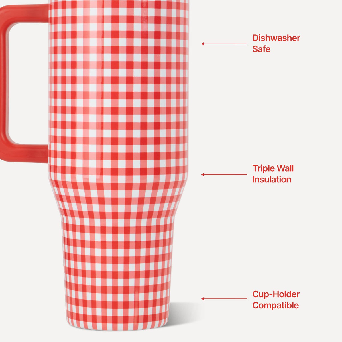 HYDROJUG Smart Buy / HydroJug Traveler 40oz - Insulated Tumbler with Handle – Summer Picnic