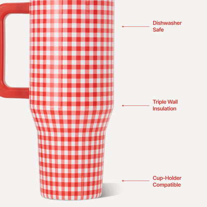 HYDROJUG New / HydroJug Traveler 32oz - Insulated Tumbler with Handle – Summer Picnic