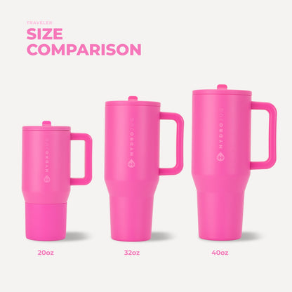 HYDROJUG Best Seller / HydroJug Traveler 32oz - Leakproof Insulated Tumbler with Handle – Razzle