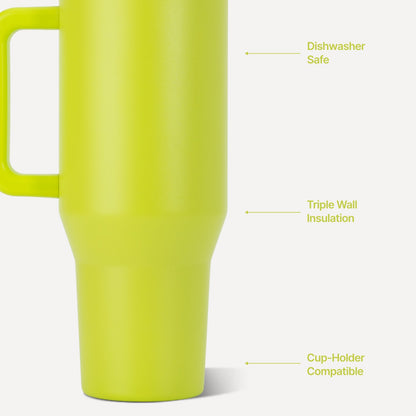 HYDROJUG Everyday / HydroJug Traveler 32oz - Insulated Tumbler with Handle – Lemon Lime