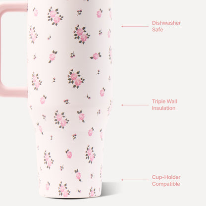 HYDROJUG Quality / HydroJug Traveler 40oz - All-Day Insulated Tumbler with Handle – Wildrose