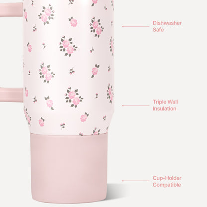 HYDROJUG Quality / HydroJug Traveler 20oz - Compact Insulated Tumbler with Handle – Wildrose