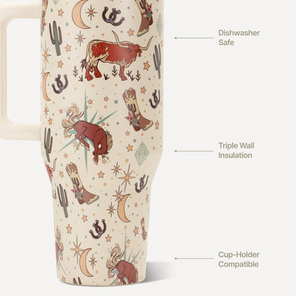 HYDROJUG Special Offer / HydroJug Traveler 32oz - Leakproof Insulated Tumbler with Handle – Rodeo