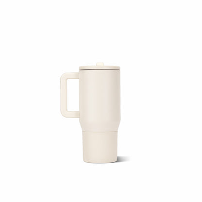 HYDROJUG New / HydroJug Traveler 20oz - Compact Insulated Tumbler with Handle – Cream