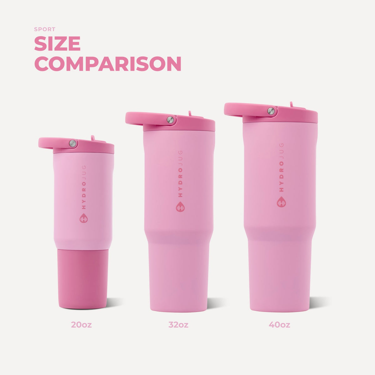 HYDROJUG Value / HydroJug Sport 32oz - Petal