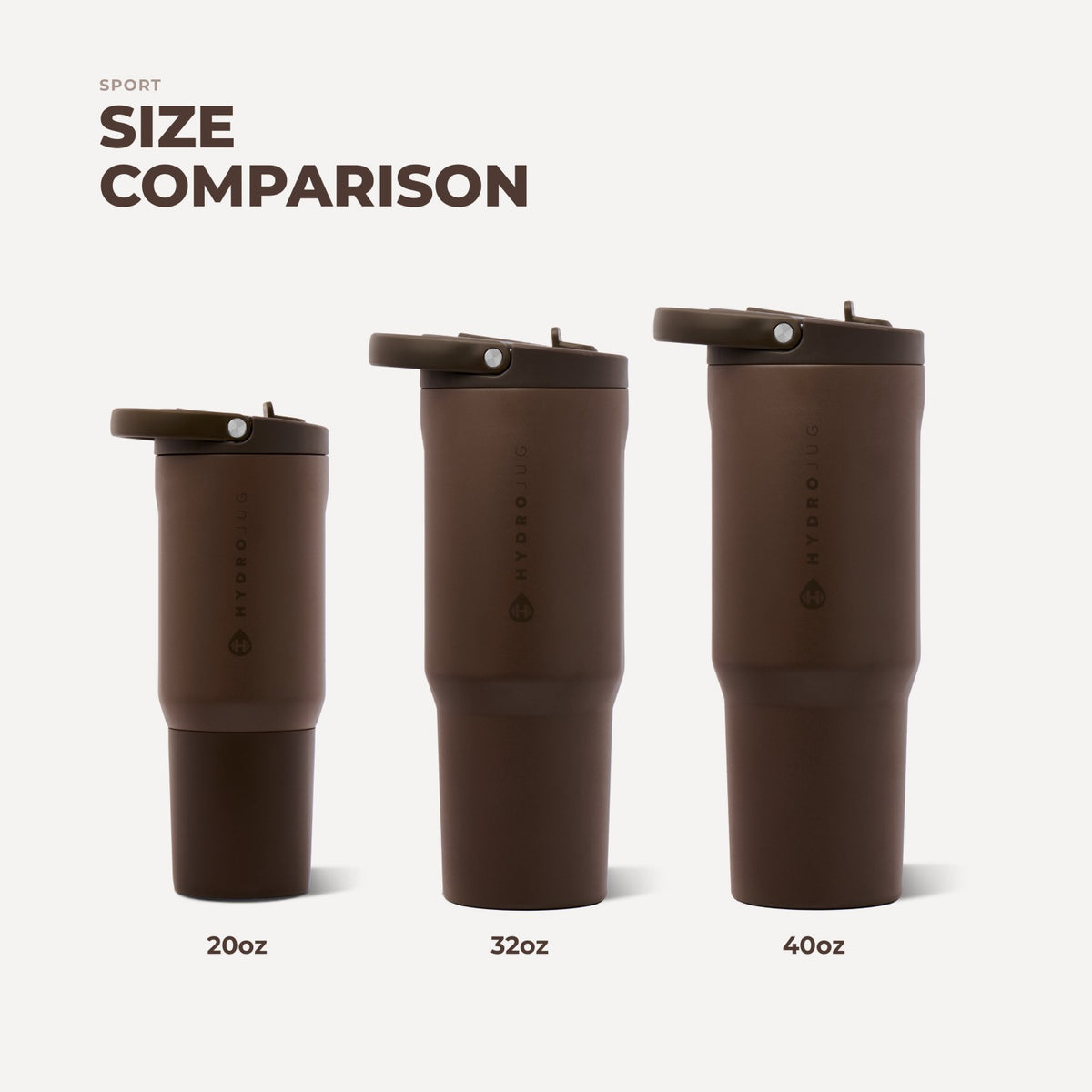 HYDROJUG Quality / HydroJug Sport 20oz - Chestnut