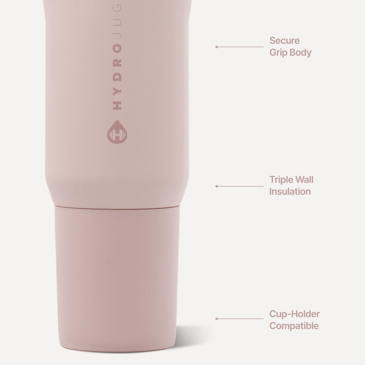 HYDROJUG Classic / HydroJug Sport 20oz - Dusty Rose