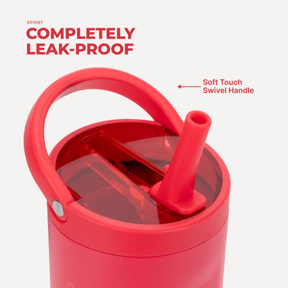 HYDROJUG Premium / HydroJug Sport 40oz - Large Leakproof Insulated Water Bottle – Fruit Punch