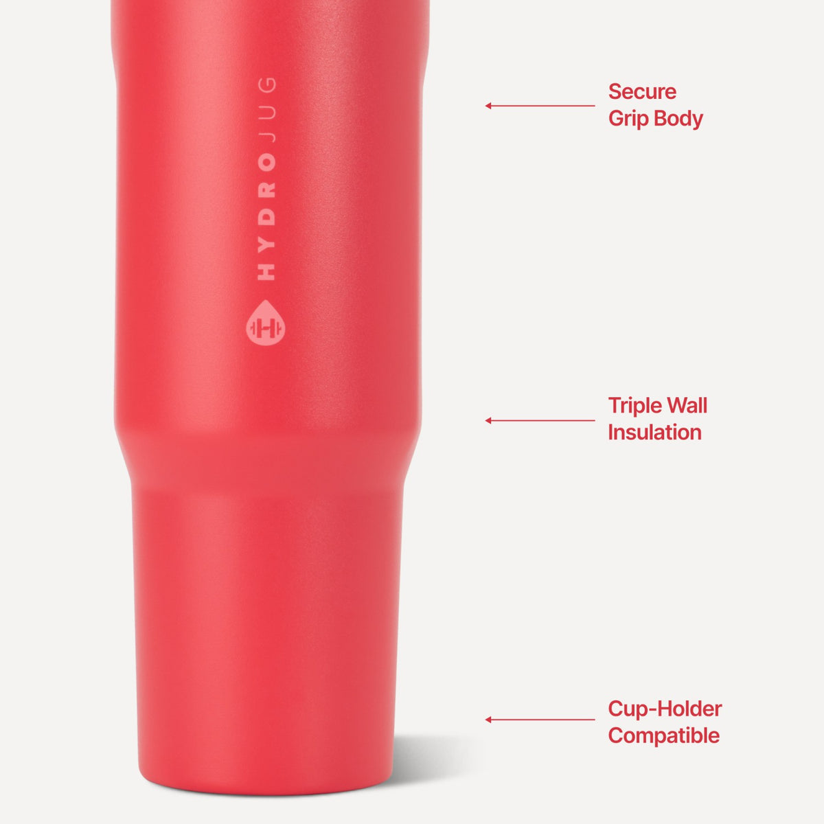 HYDROJUG Premium / HydroJug Sport 40oz - Large Leakproof Insulated Water Bottle – Fruit Punch