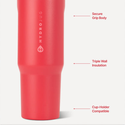 HYDROJUG Popular / HydroJug Sport 32oz - Leakproof Insulated Water Bottle, Workout & Hike – Fruit Punch