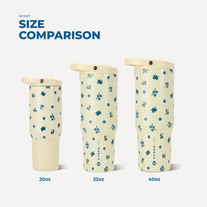HYDROJUG Exclusive / HydroJug Sport 20oz - Insulated Water Bottle, Leakproof Flip Straw – Freshly Pick'd