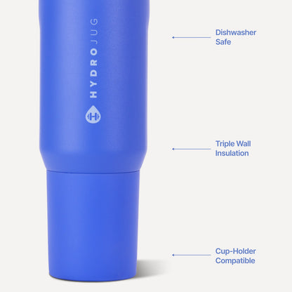 HYDROJUG Exclusive / HydroJug Sport 20oz - Insulated Water Bottle, Leakproof Flip Straw – Berry Pop