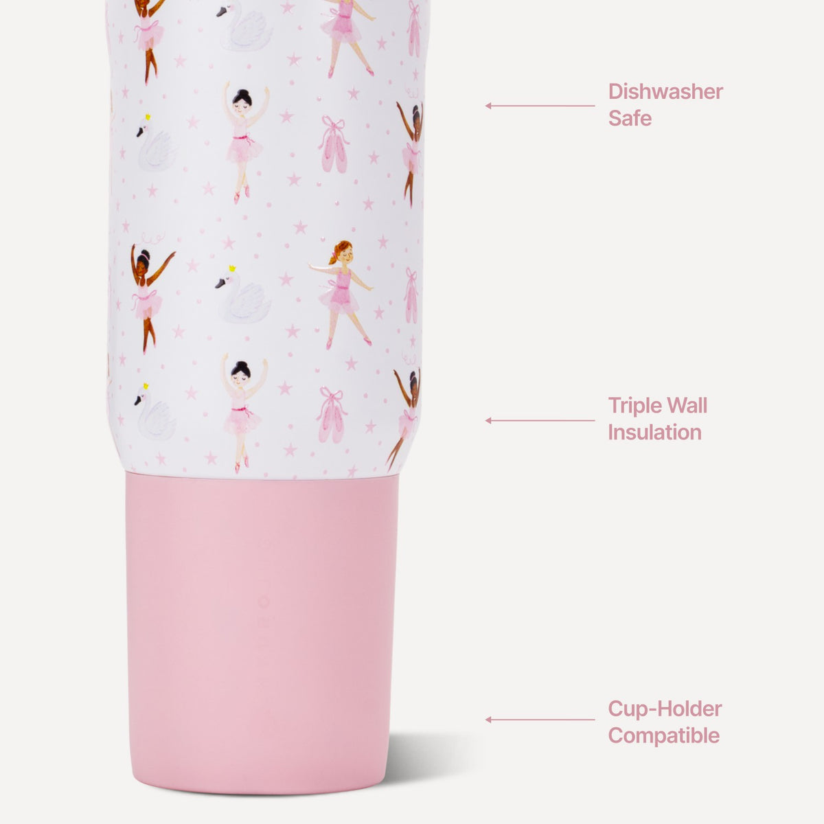 HYDROJUG Customer Favorite / HydroJug Sport 20oz - Leakproof Kids Insulated Water Bottle – Ballerina