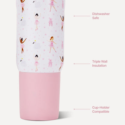 HYDROJUG Customer Favorite / HydroJug Sport 20oz - Leakproof Kids Insulated Water Bottle – Ballerina