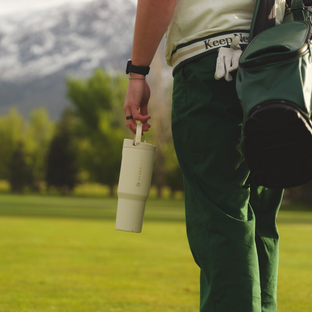HYDROJUG New / HydroJug Sport 40oz - Large Leakproof Insulated Water Bottle – Cream