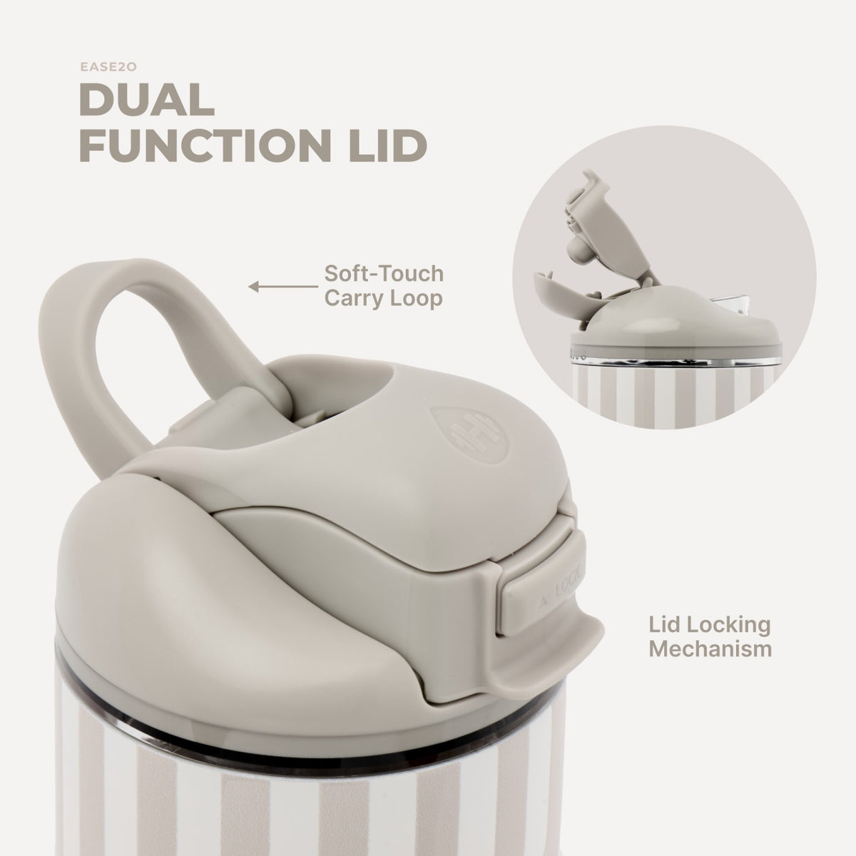 HYDROJUG Exclusive / HydroJug Ease2o 40oz - Latte