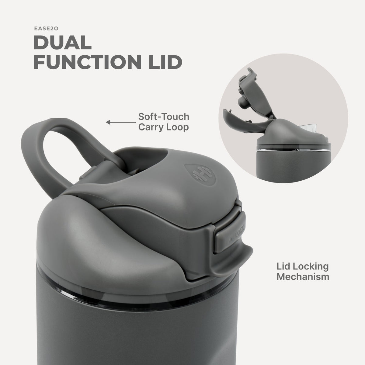HYDROJUG Value / HydroJug Ease2o 40oz - Stone