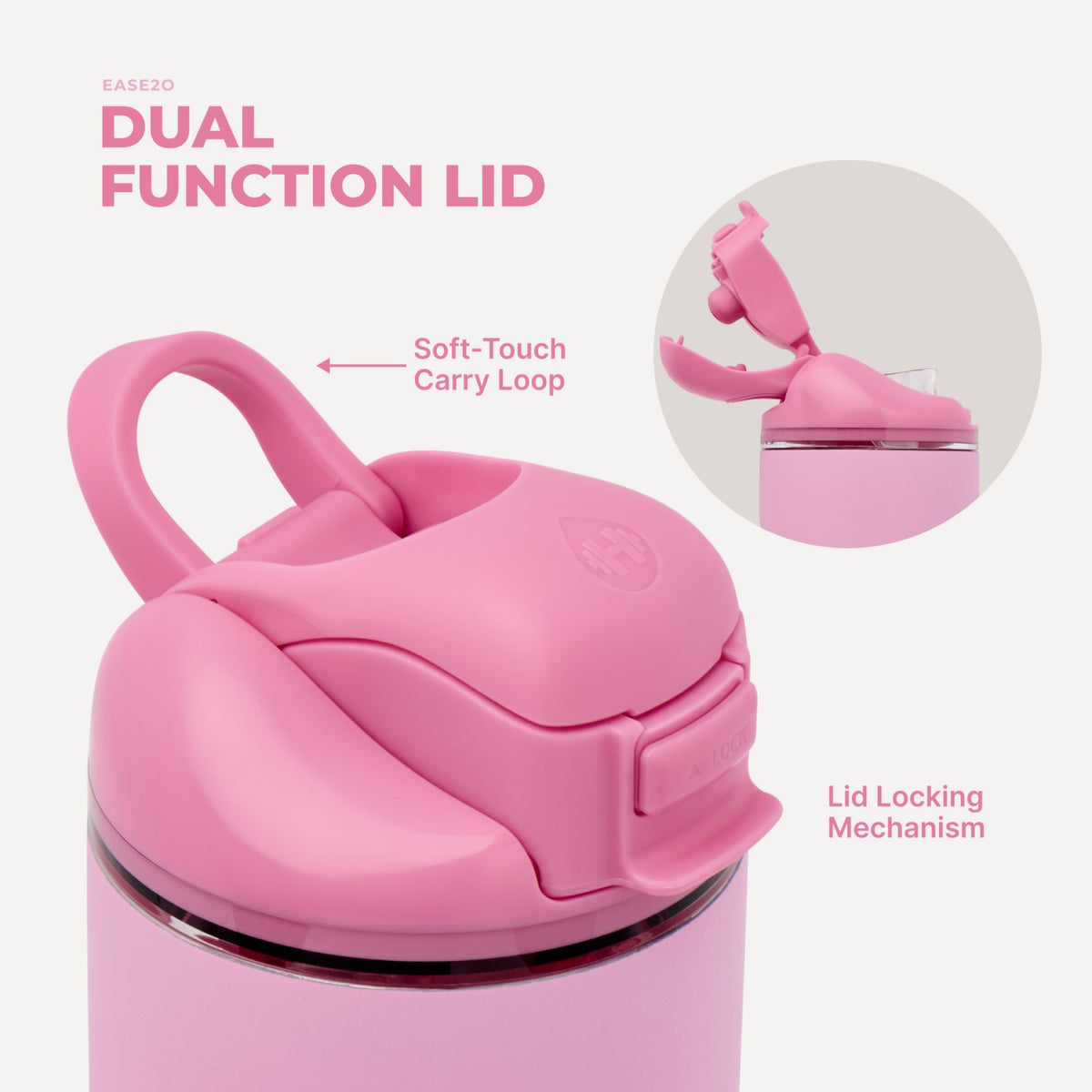 HYDROJUG Trending / HydroJug Ease2o 40oz - Petal