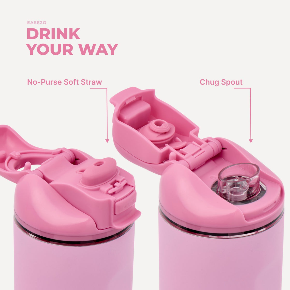 HYDROJUG Trending / HydroJug Ease2o 40oz - Petal