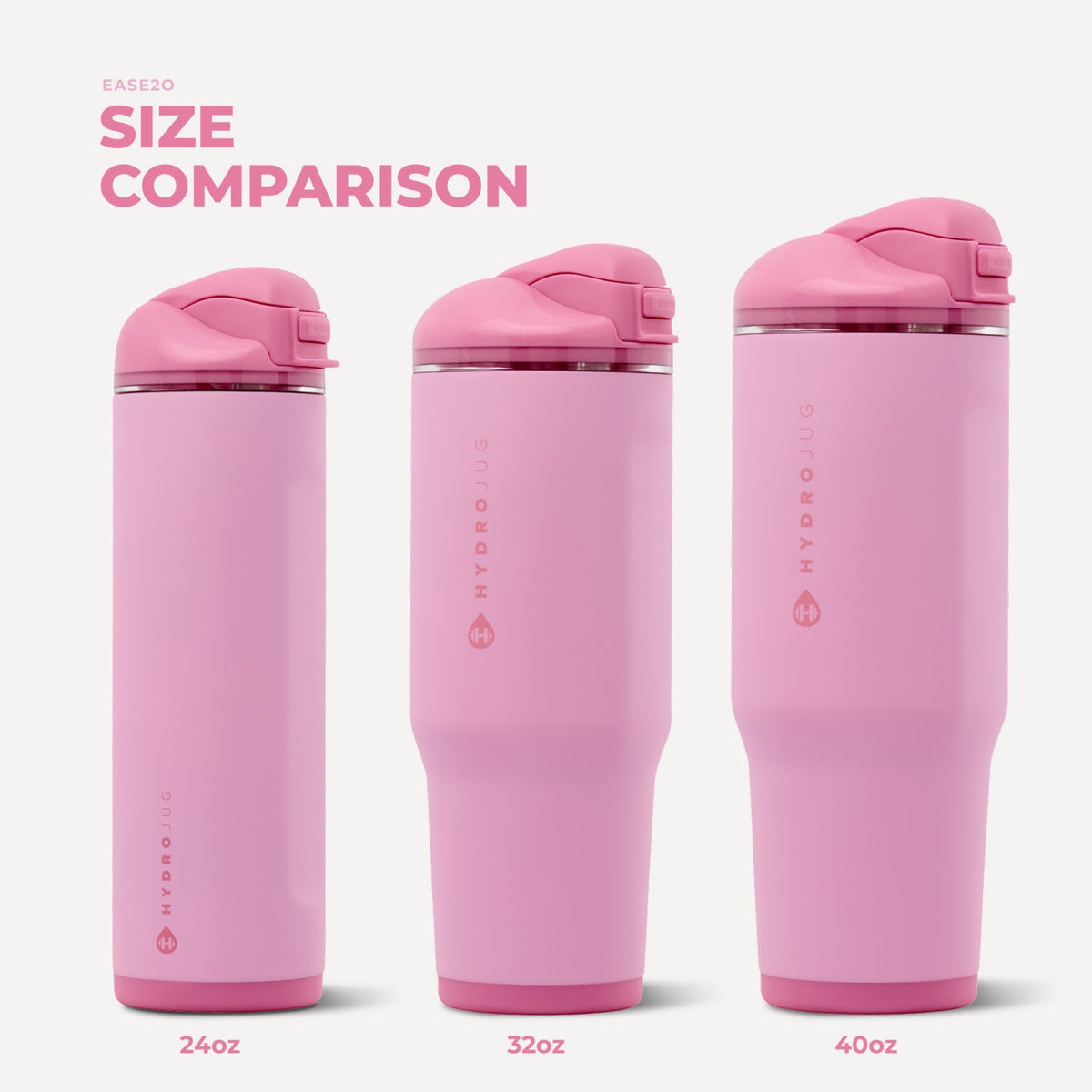 HYDROJUG Trending / HydroJug Ease2o 40oz - Petal