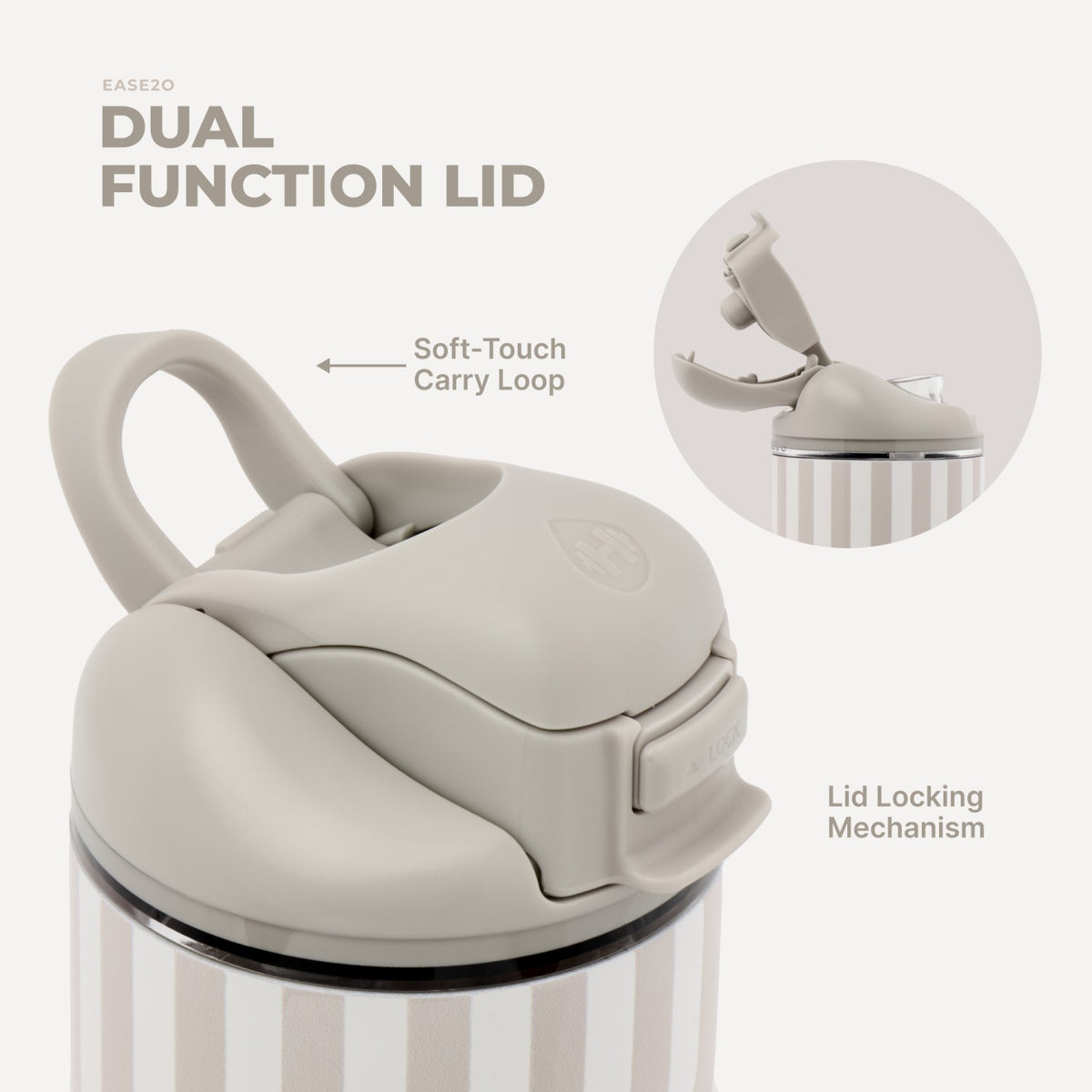 HYDROJUG Best Seller / HydroJug Ease2o 24oz - Latte