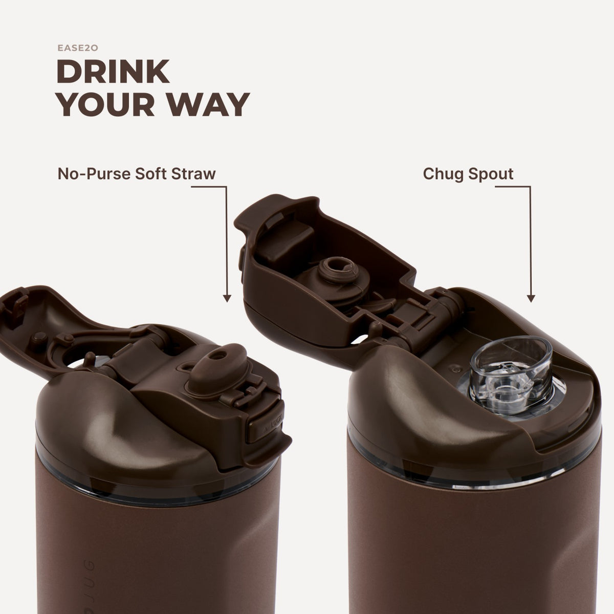HYDROJUG Quality / HydroJug Ease2o 24oz - Chestnut
