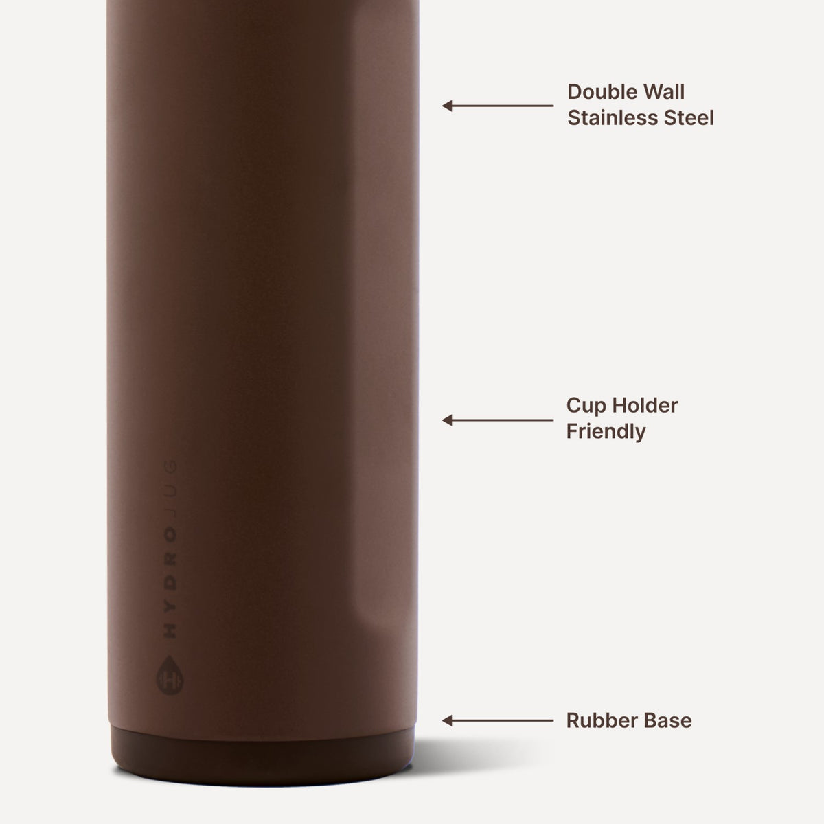 HYDROJUG Quality / HydroJug Ease2o 24oz - Chestnut