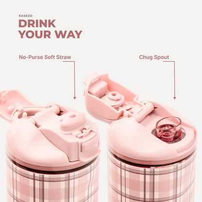 HYDROJUG Featured / HydroJug Ease2o 32oz - Pillow Talk Plaid