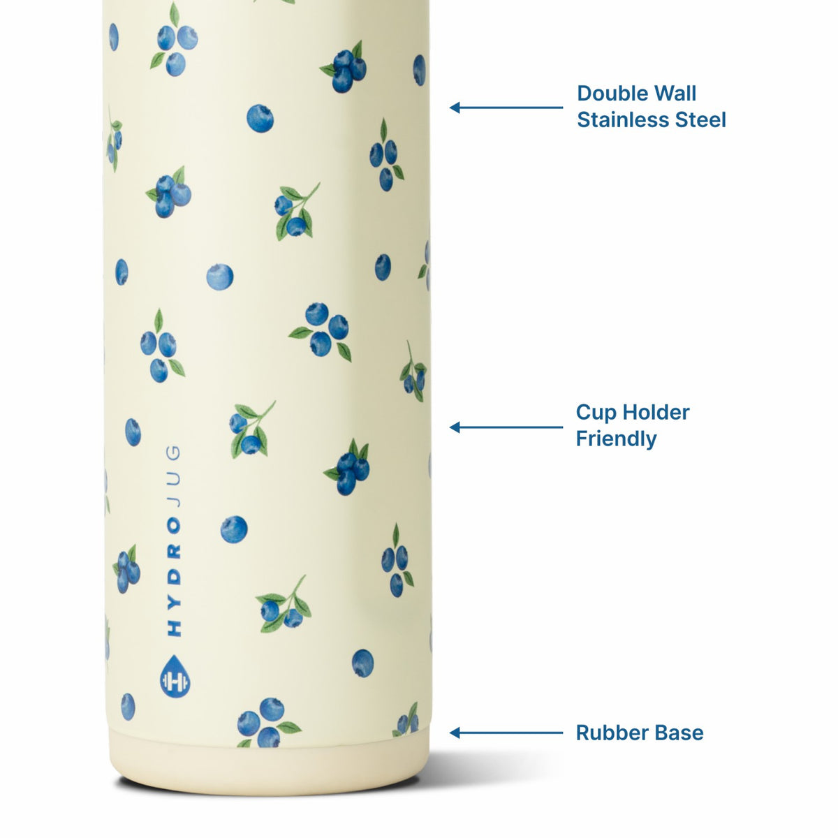HYDROJUG Signature / HydroJug Ease2o 24oz - 2-in-1 Water Bottle with Soft Straw & Chug Spout – Freshly Pick'd