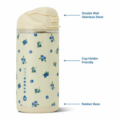 HYDROJUG Classic / HydroJug Ease2o 14oz - Leakproof 2-in-1 Kids Water Bottle with Straw & Chug Spout – Freshly Pick'd