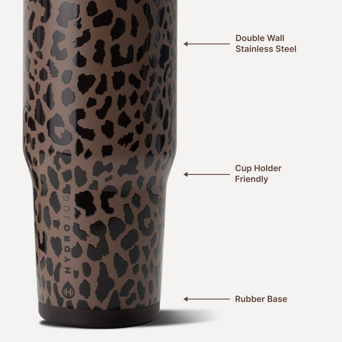 HYDROJUG Best Price / HydroJug Ease2o 40oz - Dual-Function Water Bottle with Straw & Chug Spout – Brown Leopard