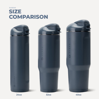 HYDROJUG Best Seller / HydroJug Ease2o 32oz - Compact Water Bottle with Straw & Chug Spout – Cascade