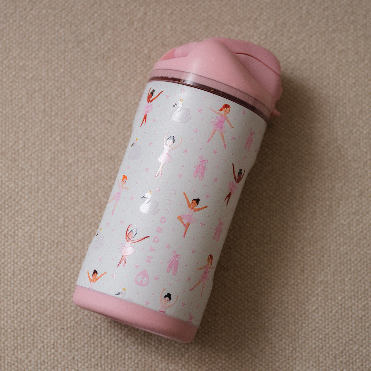 HYDROJUG Top Pick / HydroJug Ease2o 14oz - Leakproof 2-in-1 Kids Water Bottle with Straw & Chug Spout – Ballerina