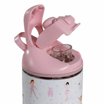 HYDROJUG Top Pick / HydroJug Ease2o 14oz - Leakproof 2-in-1 Kids Water Bottle with Straw & Chug Spout – Ballerina