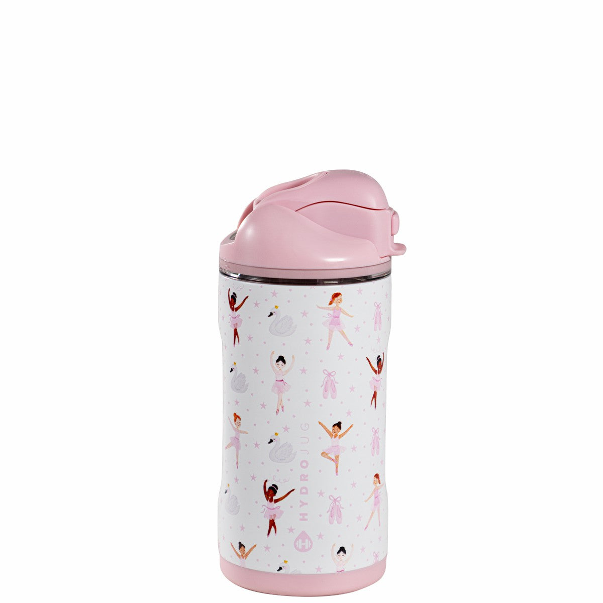 HYDROJUG Top Pick / HydroJug Ease2o 14oz - Leakproof 2-in-1 Kids Water Bottle with Straw & Chug Spout – Ballerina