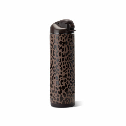 HYDROJUG Essential / HydroJug Ease2o 24oz - 2-in-1 Water Bottle with Soft Straw & Chug Spout – Brown Leopard
