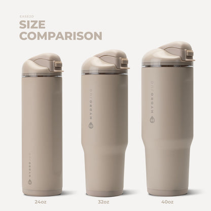 HYDROJUG Special Offer / HydroJug Ease2o 32oz - Compact Water Bottle with Straw & Chug Spout – Dune