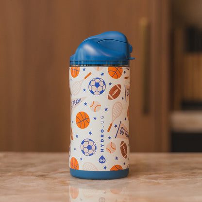 HYDROJUG Featured / HydroJug Ease2o 14oz - Leakproof 2-in-1 Kids Water Bottle with Straw & Chug Spout – All Stars