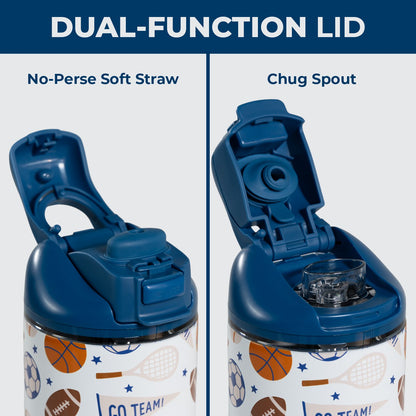 HYDROJUG Featured / HydroJug Ease2o 14oz - Leakproof 2-in-1 Kids Water Bottle with Straw & Chug Spout – All Stars