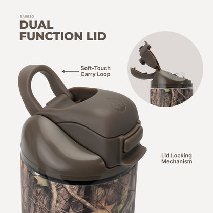 HYDROJUG Smart Buy / HydroJug Ease2o 32oz - Compact Water Bottle with Straw & Chug Spout – Woodland